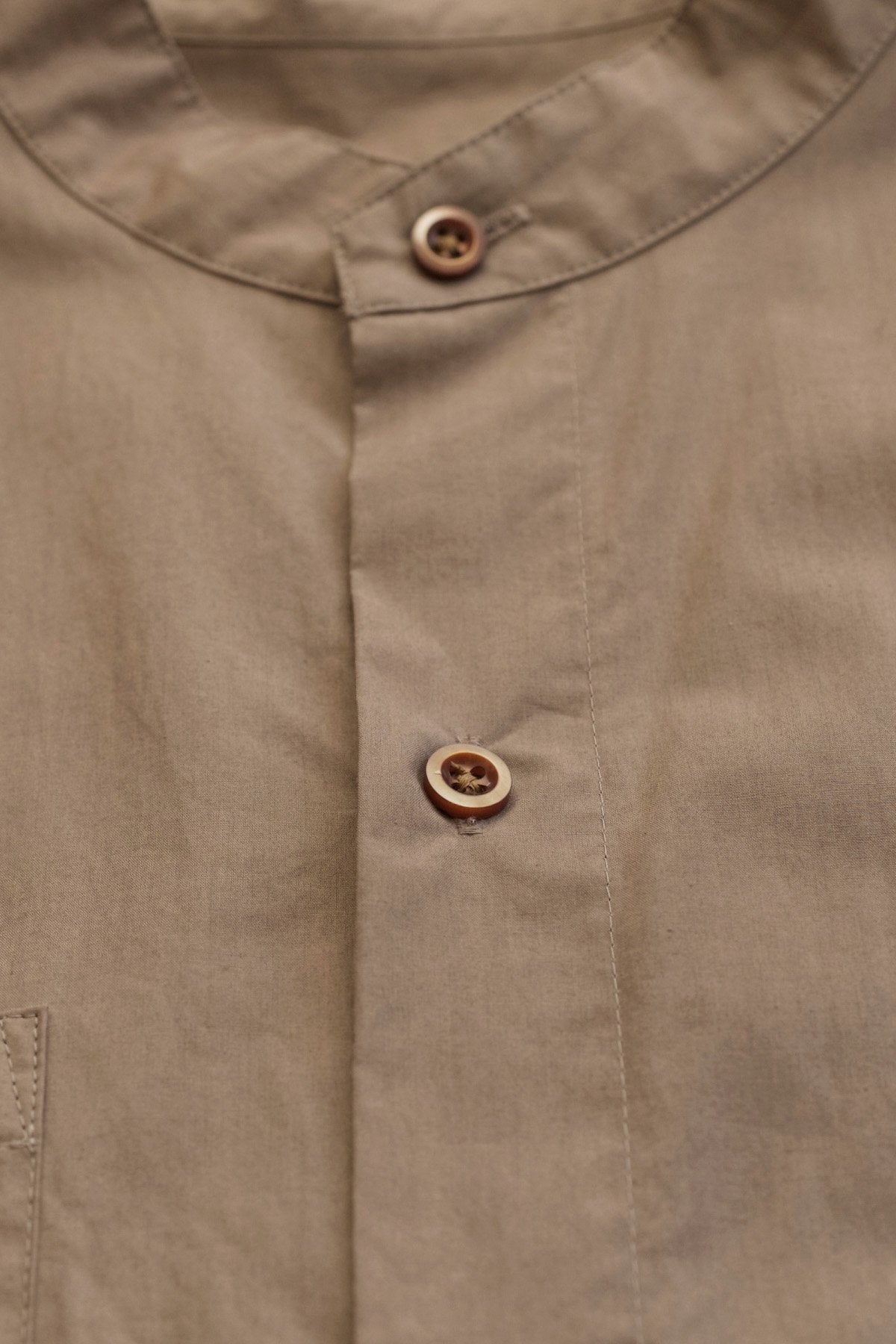 humoresque★★★ - Exclusive MEN'S SUNDAY SHIRT SHORT SLEEVE - KHAKI