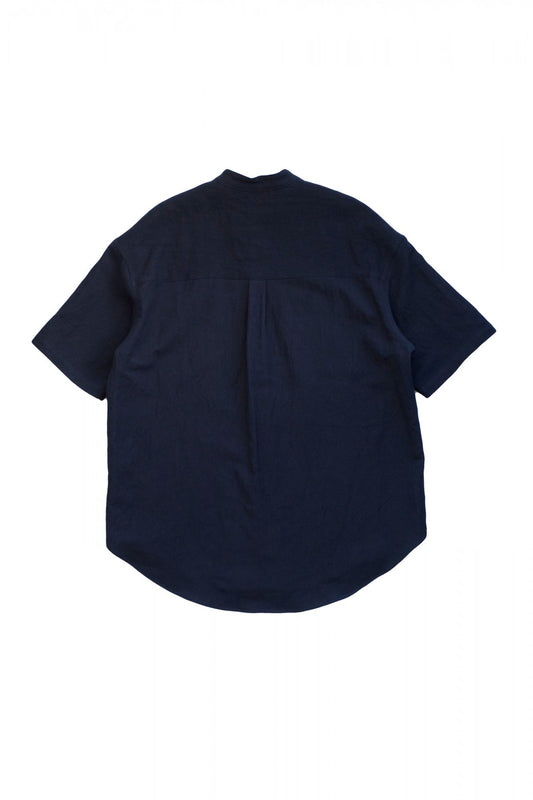 humoresque★★★ - Exclusive MEN'S SUNDAY SHIRT SHORT SLEEVE - NAVY