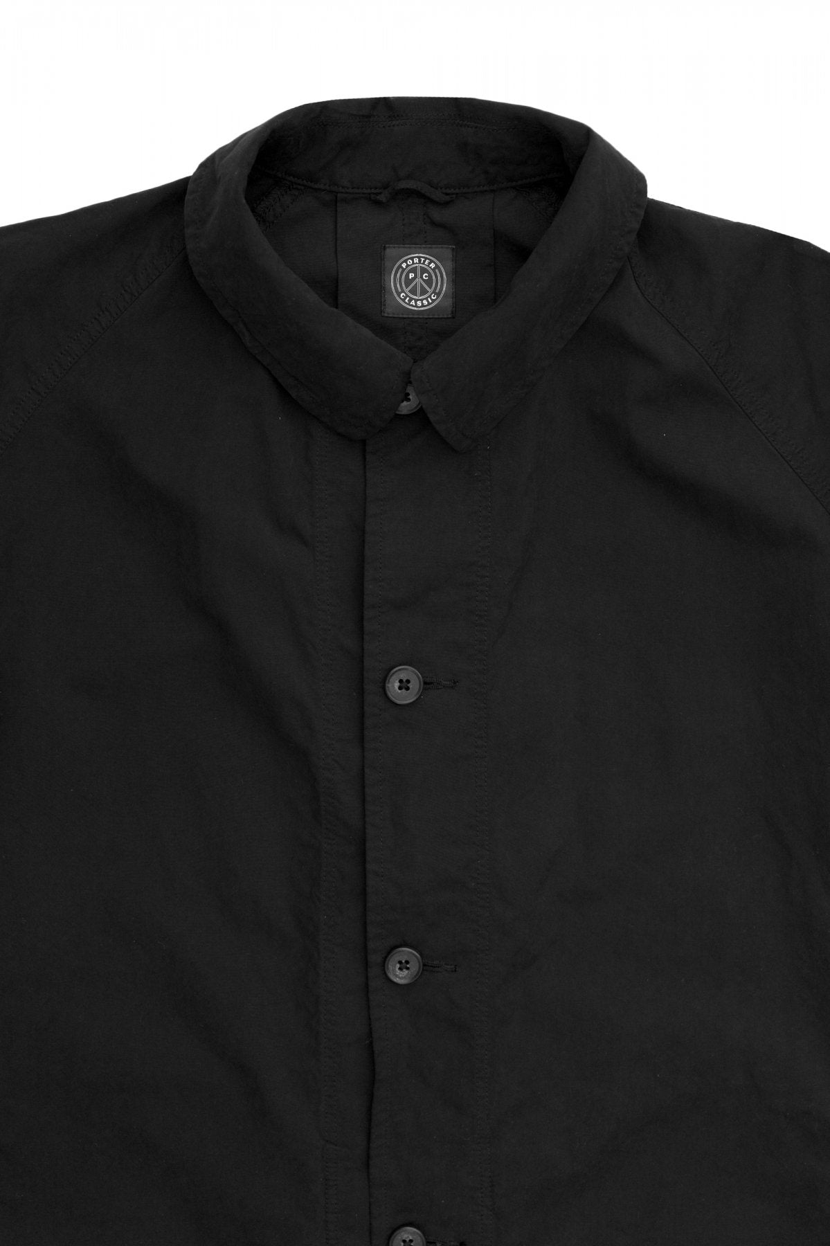 Porter Classic - WEATHER SUMMER COAT - BLACK