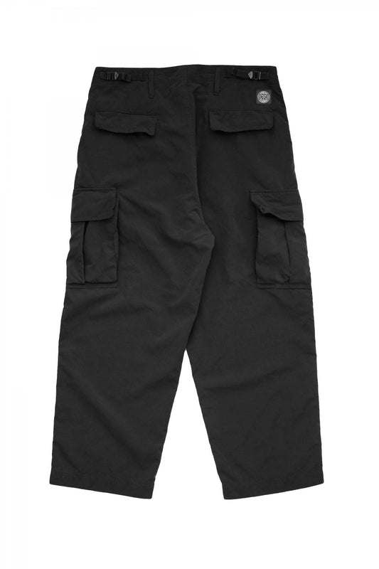 Porter Classic - WEATHER CARGO PANTS - BLACK