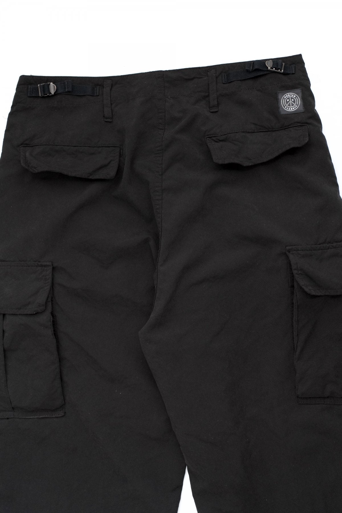 Porter Classic - WEATHER CARGO PANTS - BLACK