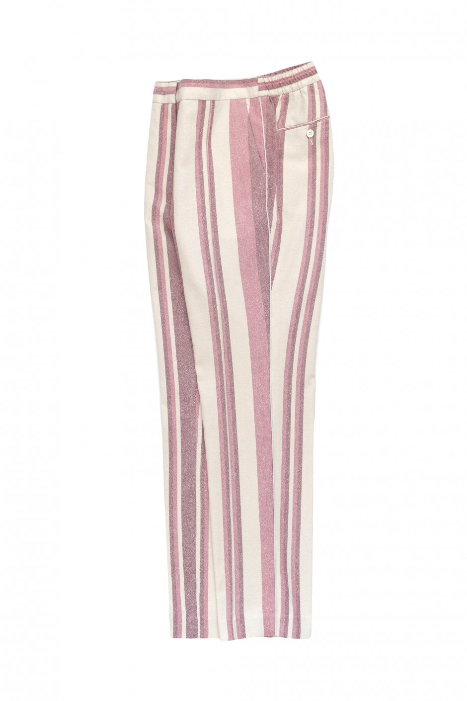 WRYHT - PIPING TROUSER - ROSE STRIPE