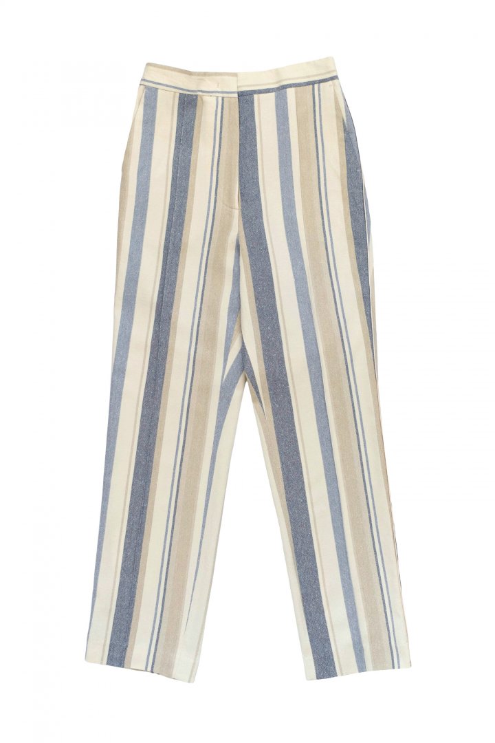 WRYHT - PIPING TROUSER - AZUR STRIPE