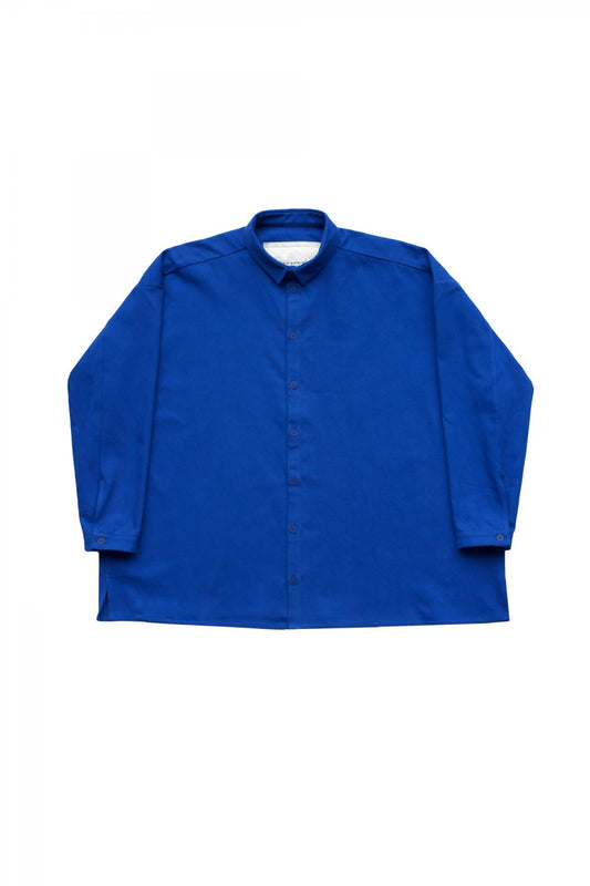 toogood - THE DRAUGHTSMAN SHIRT - WORK DRILL - COBALT