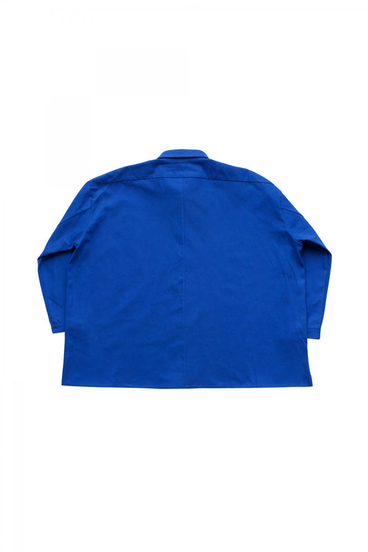 toogood - THE DRAUGHTSMAN SHIRT - WORK DRILL - COBALT