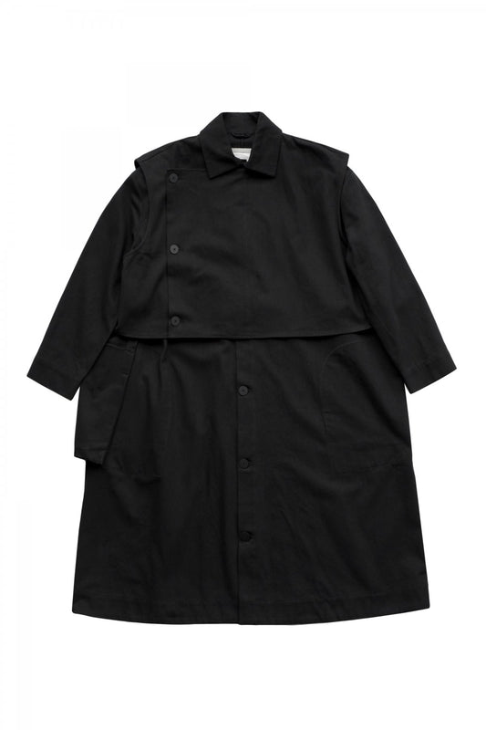 toogood - THE CONDUCTOR COAT - WORK DRILL - FLINT