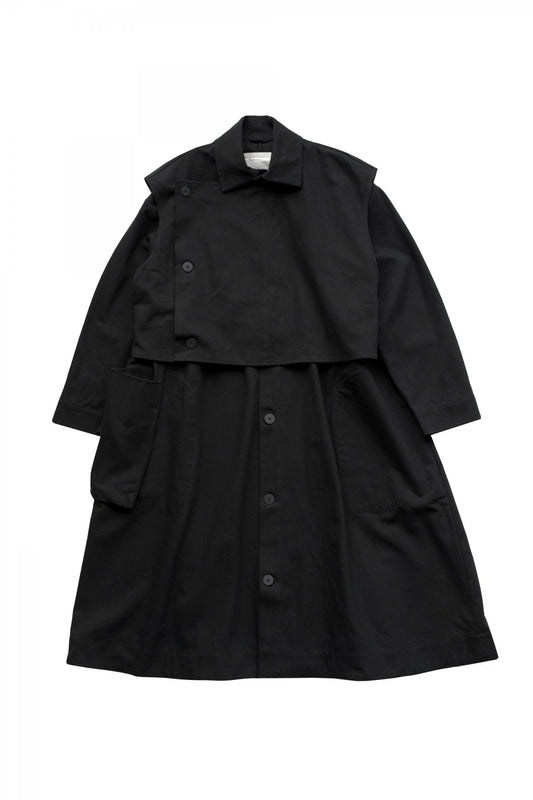 toogood - THE CONDUCTOR COAT - WORK DRILL - FLINT