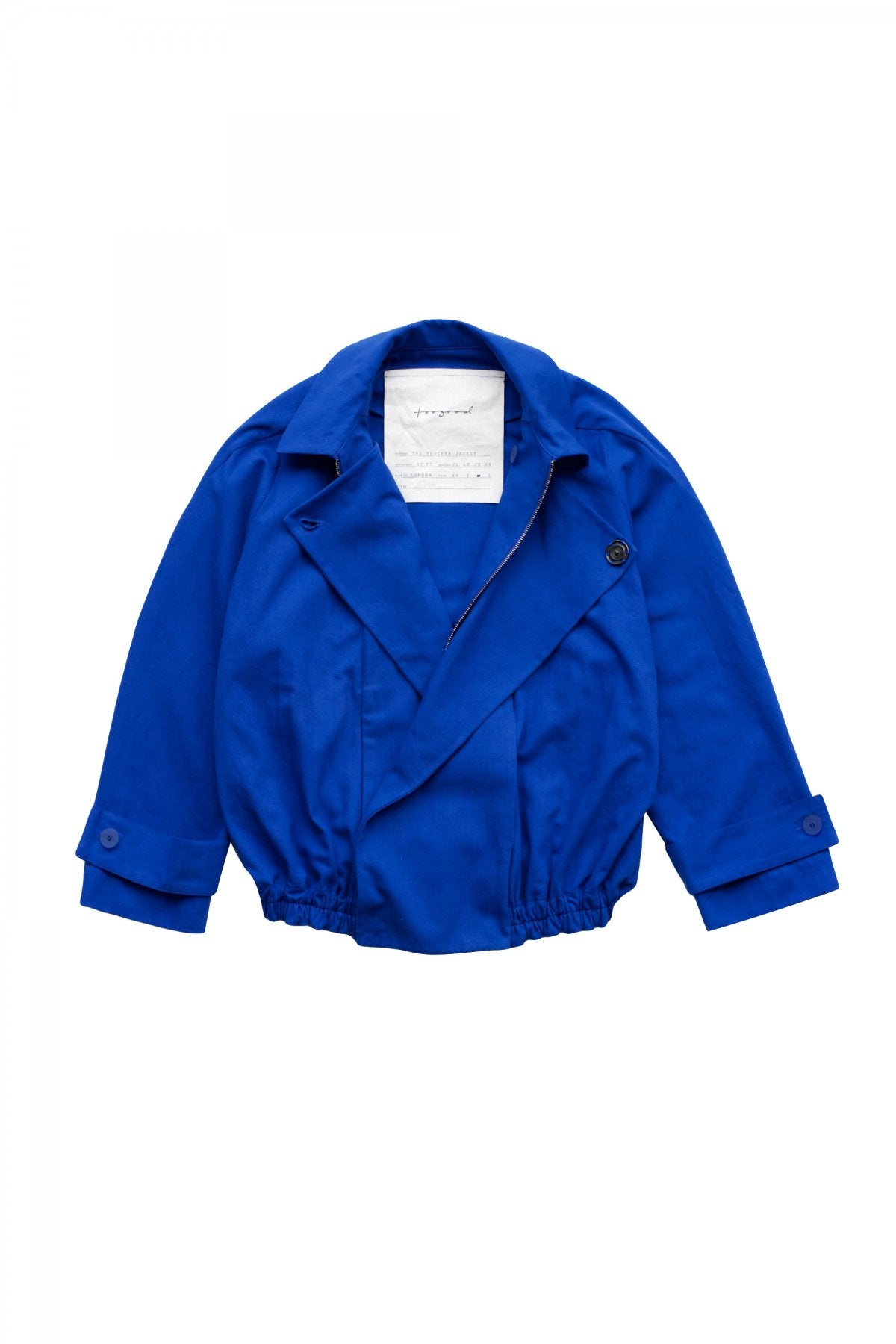 toogood - THE TRUCKER JACKET - WORK DRILL - COBALT