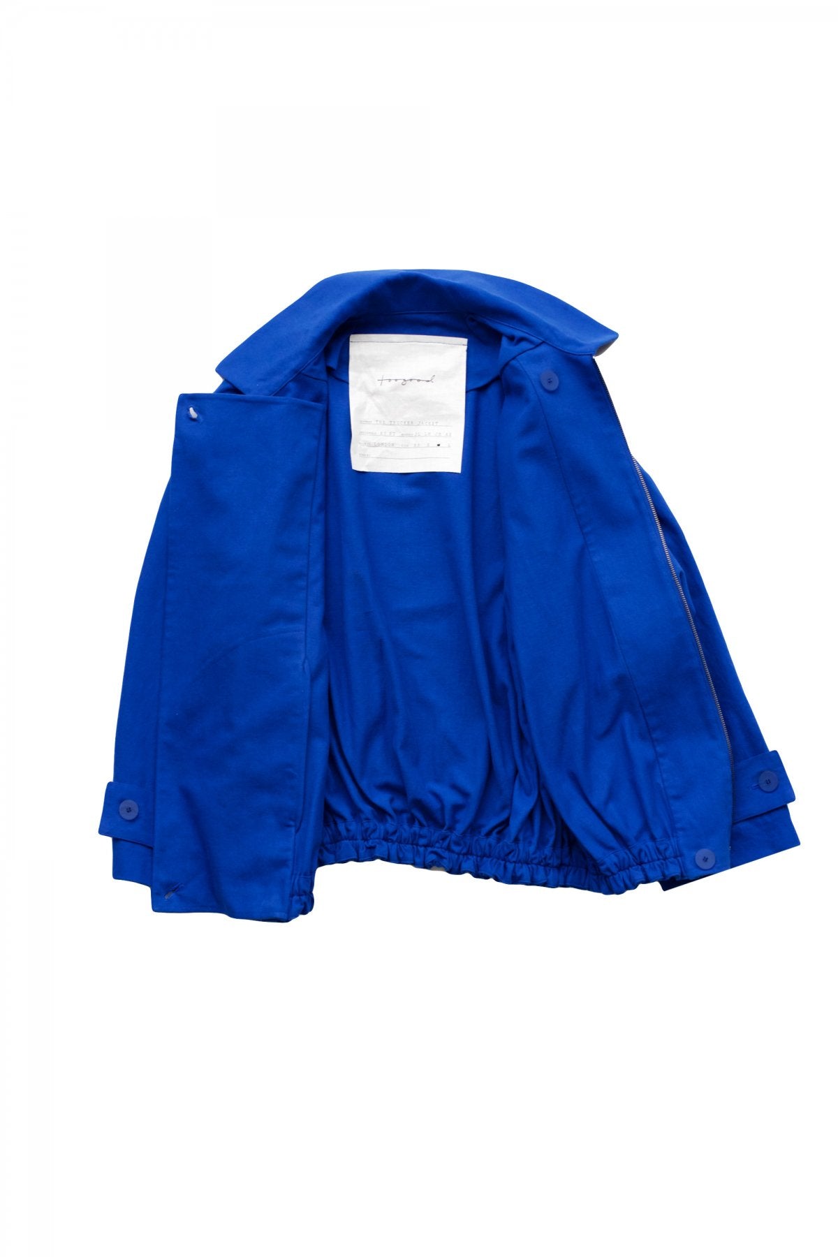 toogood - THE TRUCKER JACKET - WORK DRILL - COBALT