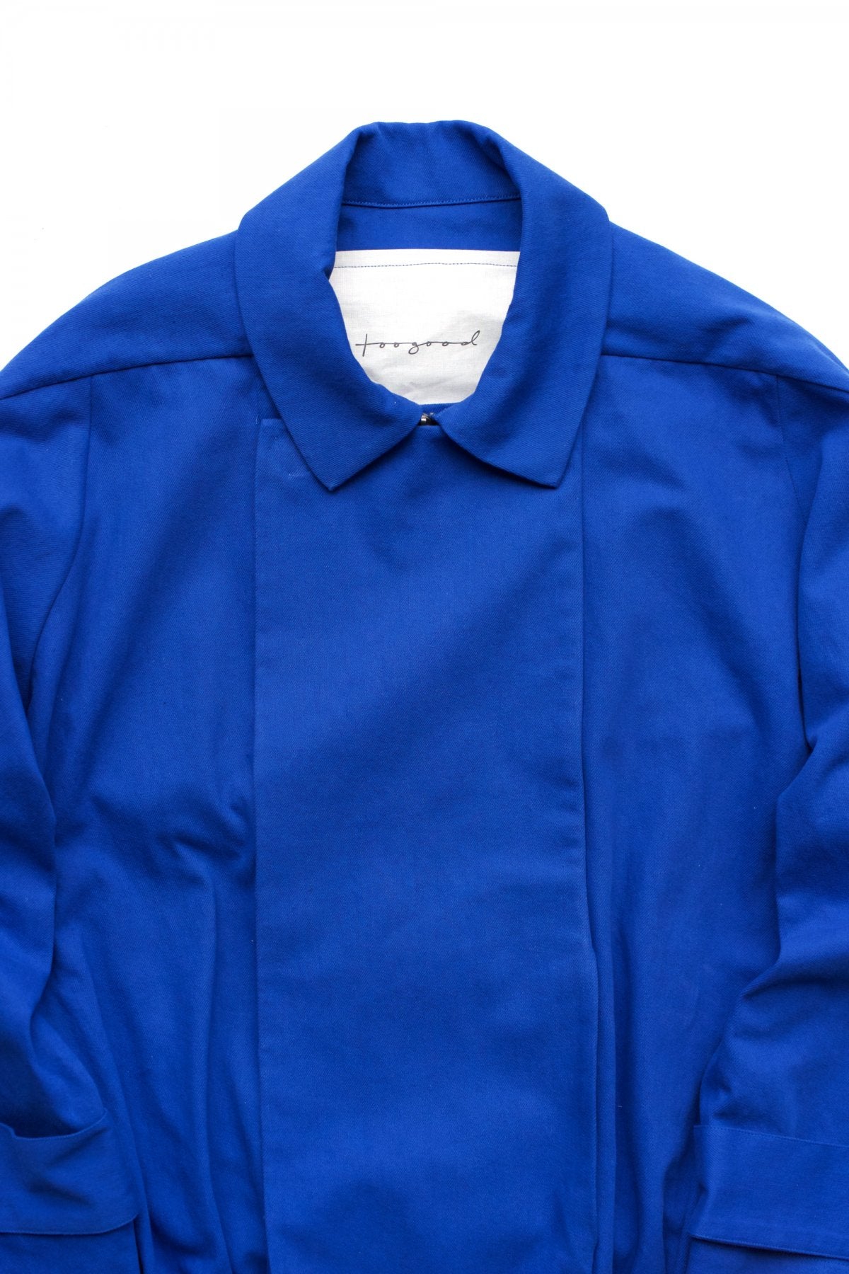 toogood - THE TRUCKER JACKET - WORK DRILL - COBALT