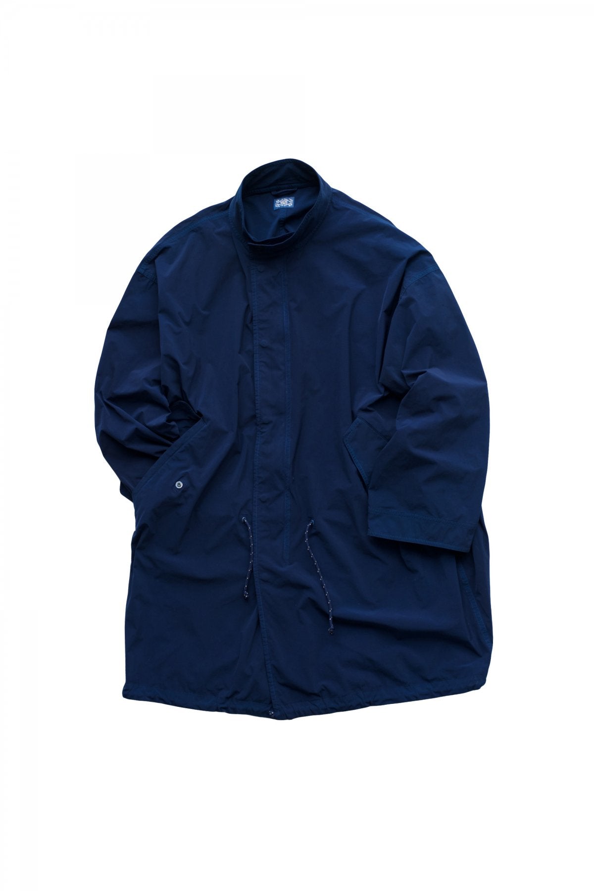 Porter Classic - SUPER NYLON STRETCH MILITARY COAT - BLUE