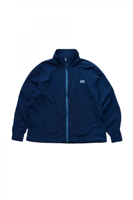 Porter Classic - SUPER NYLON STRETCH ZIP UP JACKET - BLUE