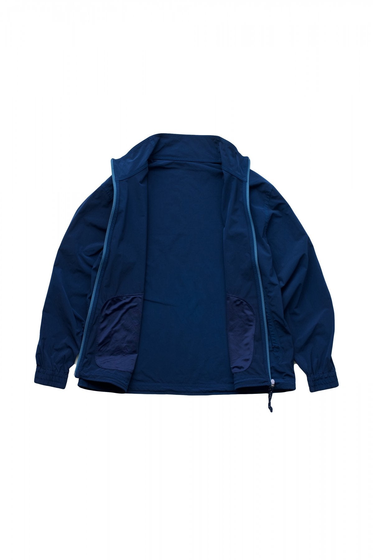 Porter Classic - SUPER NYLON STRETCH ZIP UP JACKET - BLUE