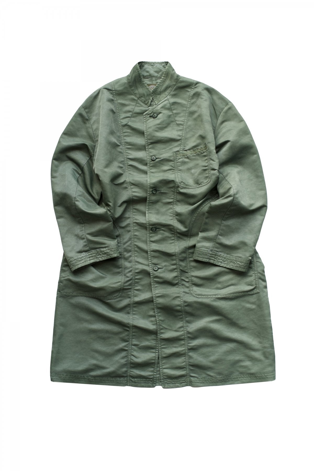 Porter Classic - SUPER NYLON MASH COAT - OLIVE