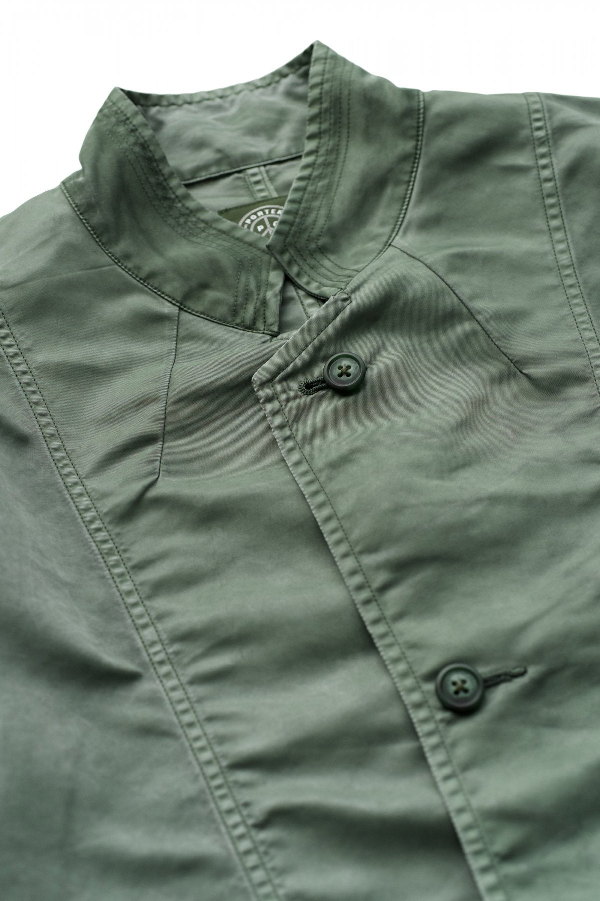 Porter Classic - SUPER NYLON MASH COAT - OLIVE