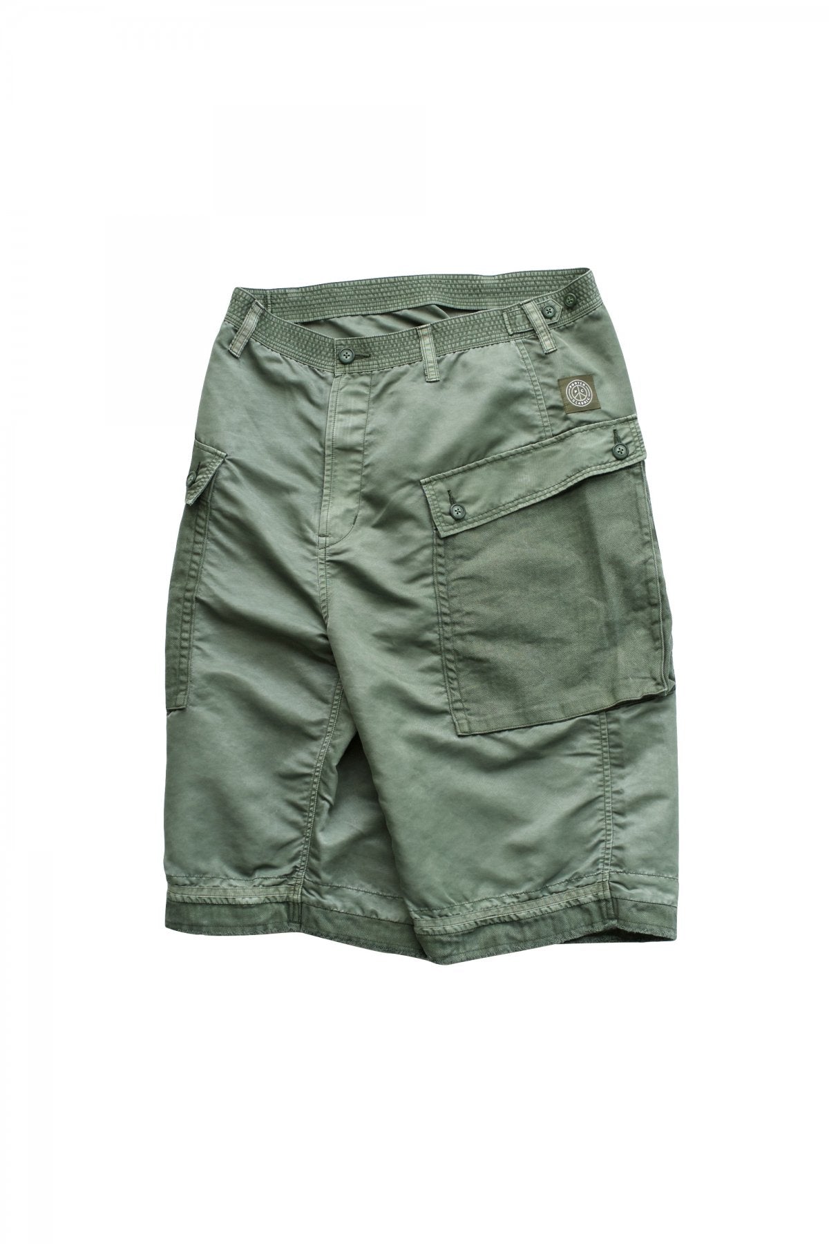 Porter Classic - SUPER NYLON MASH SHORTS - OLIVE