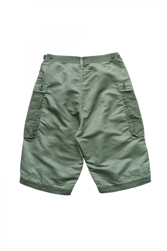 Porter Classic - SUPER NYLON MASH SHORTS - OLIVE