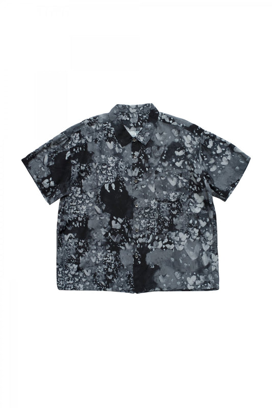 Porter Classic - HEART ALOHA SHIRT - BLACK