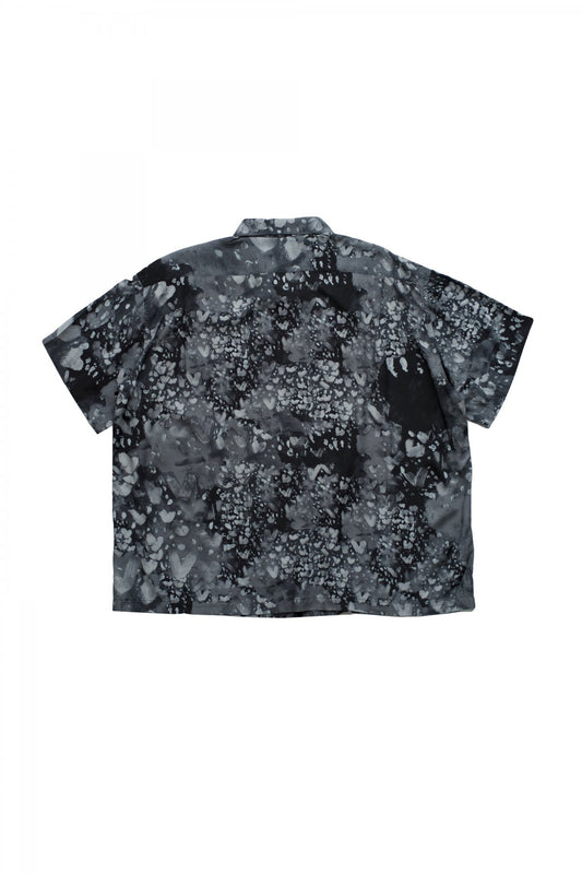 Porter Classic - HEART ALOHA SHIRT - BLACK