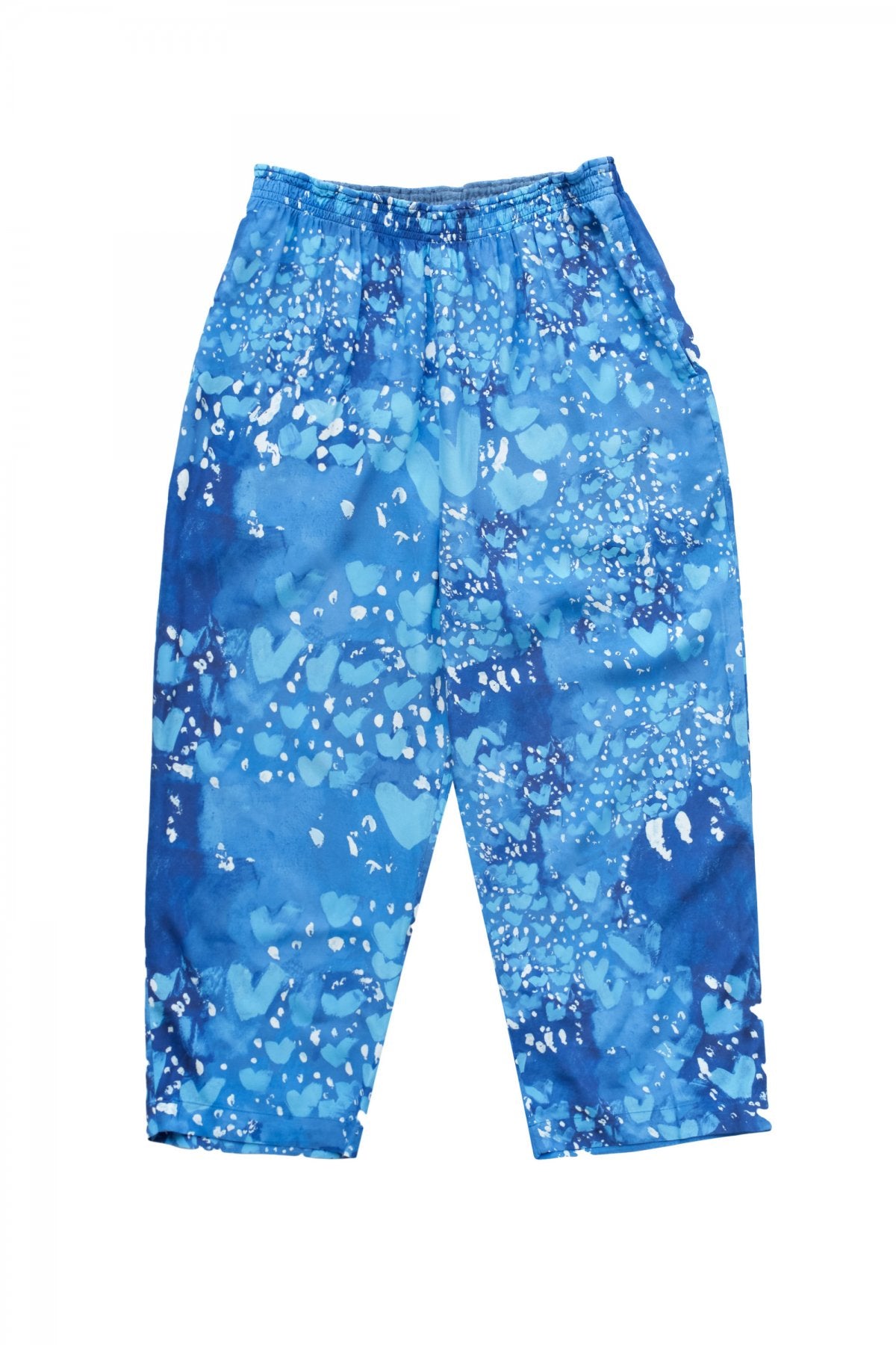 Porter Classic - HEART ALOHA PANTS - BLUE