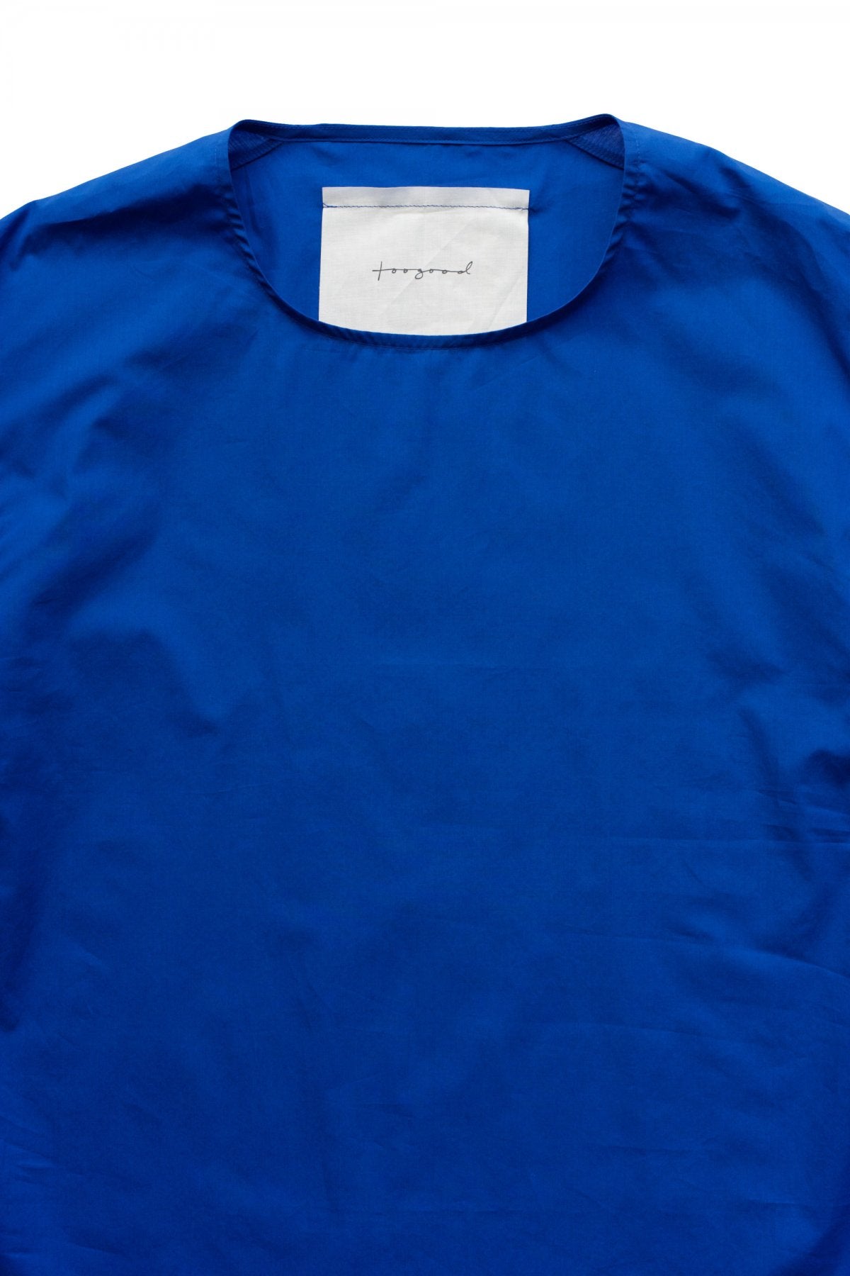 toogood - THE BRICKLAYER TOP - FINE COTTON - COBALT