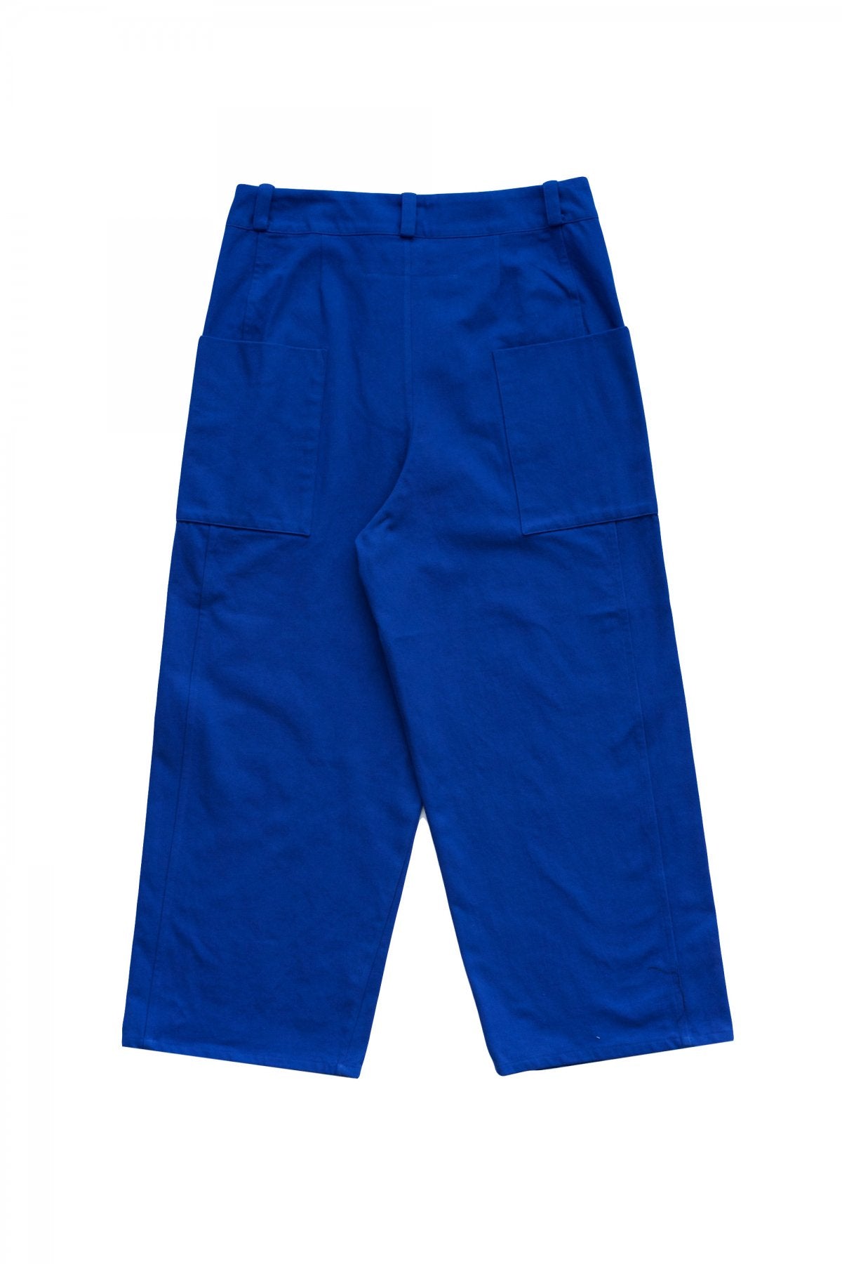 toogood - THE CONDUCTOR TROUSER - WORK DRILL - COBALT