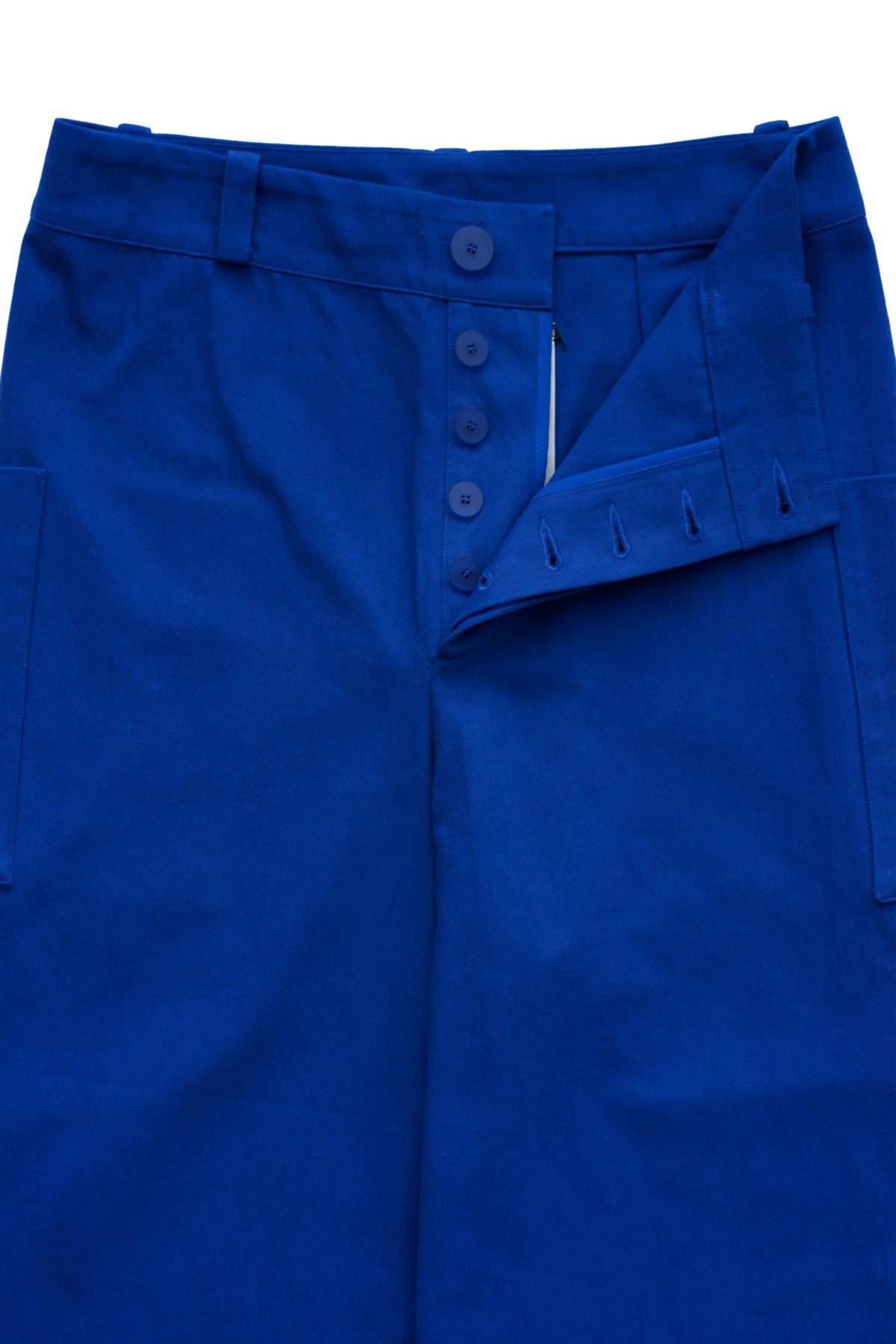 toogood - THE CONDUCTOR TROUSER - WORK DRILL - COBALT