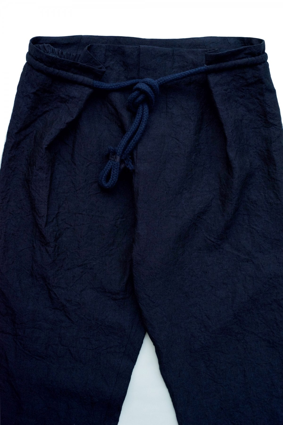 toogood - THE STONEMASON TROUSER -  LAUNDERED LINEN - INK