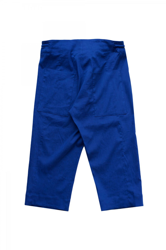 toogood - THE STONEMASON TROUSER - STRETCH LINEN - COBALT