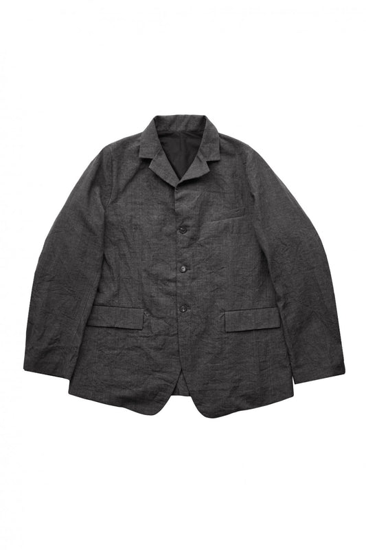 Bergfabel - LONG FARMAR JACKET - NAVY GRAY