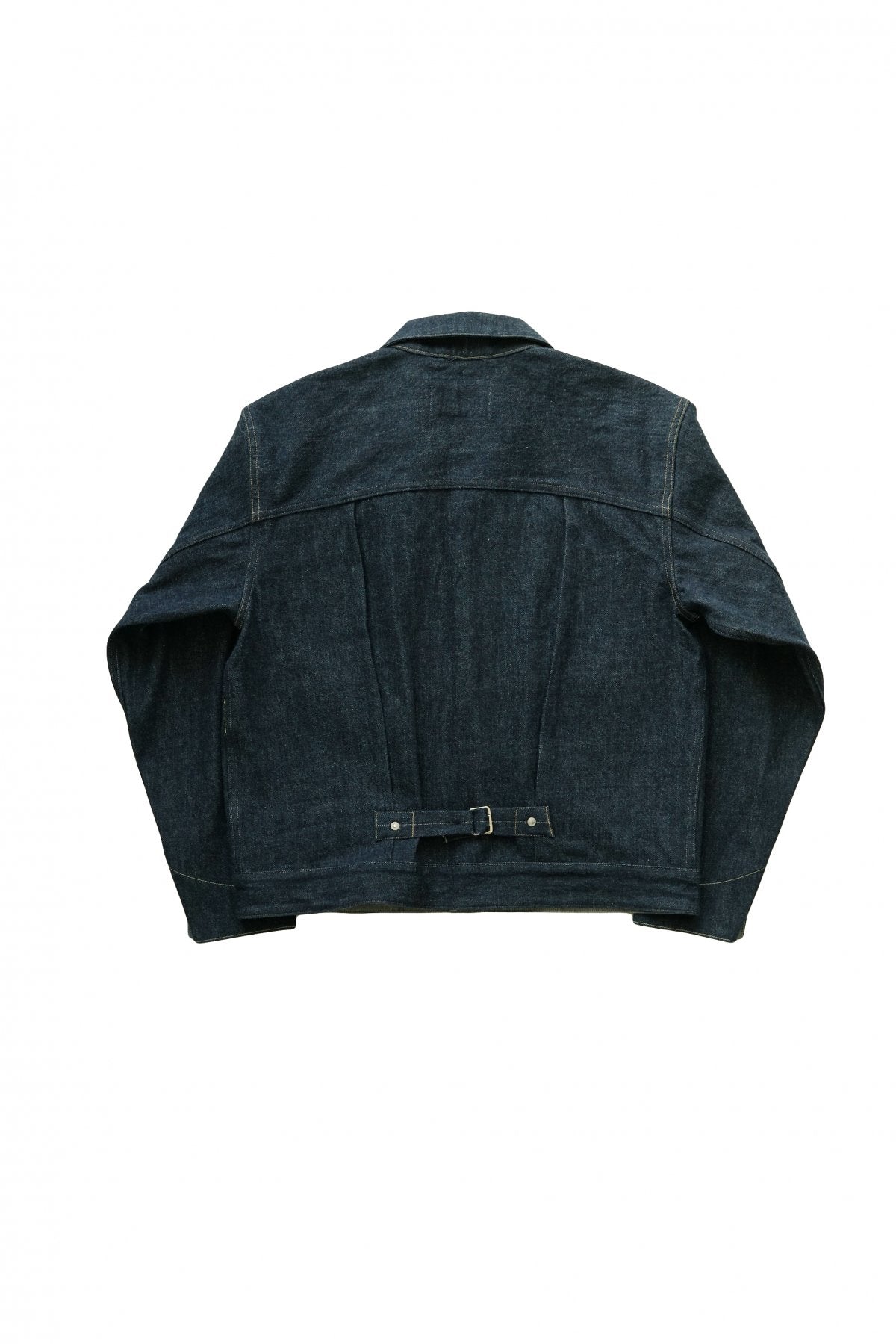 OLD JOE - OPEN COLLAR RANCH JACKET - INDIGO DENIM