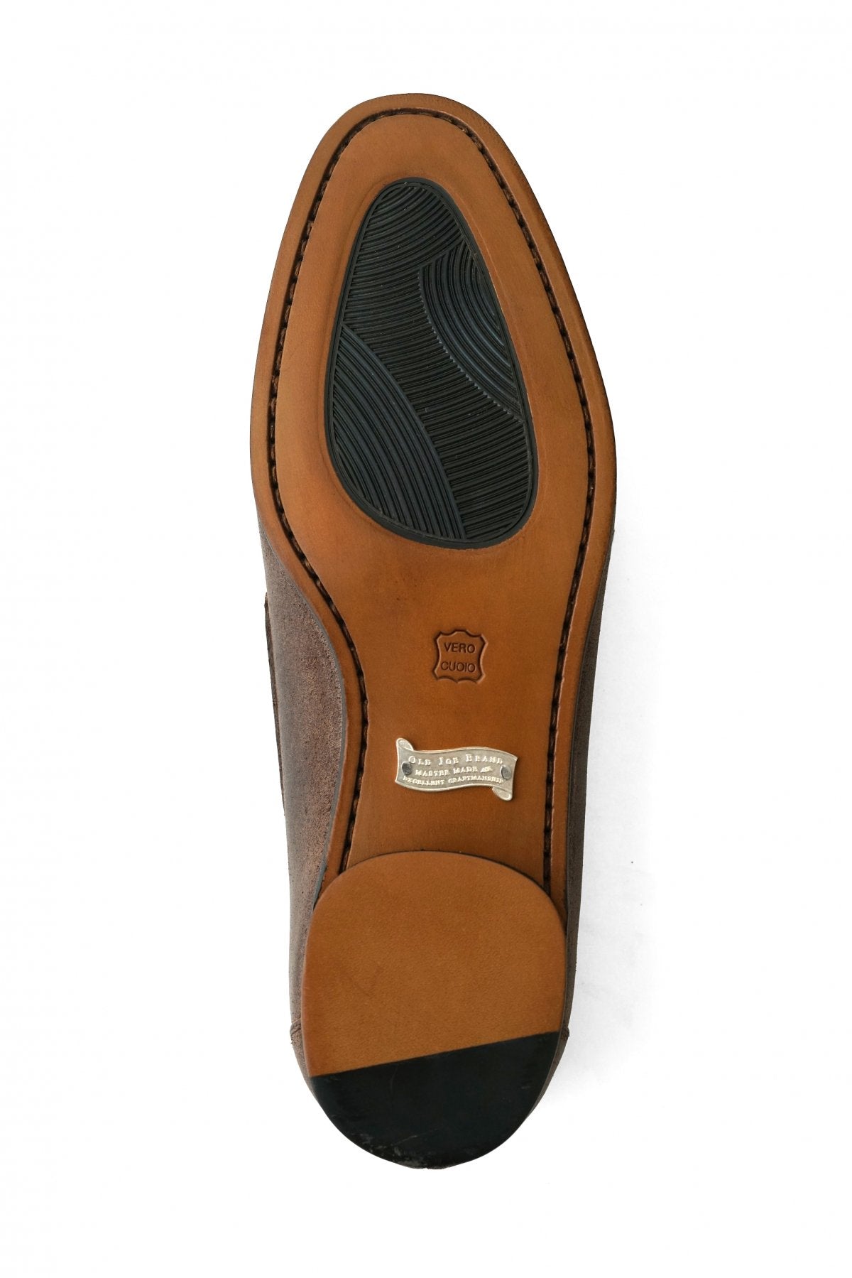 OLD JOE - "The Boater" VACHTTA LEATHER MOCCASIN SHOES - WALNUT