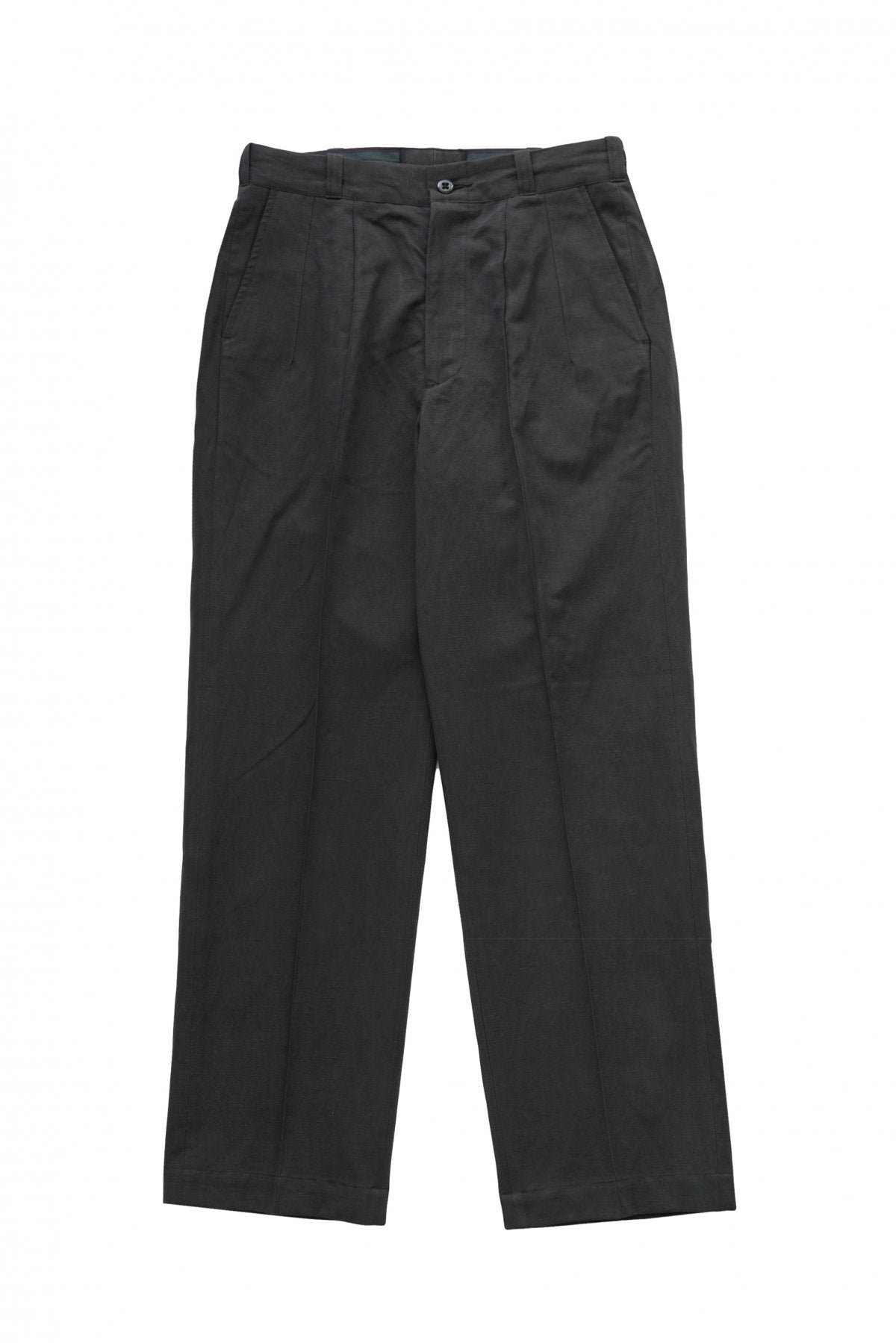 OLD JOE -FRONT TUCK ARMY TROUSER - GRAPHITE