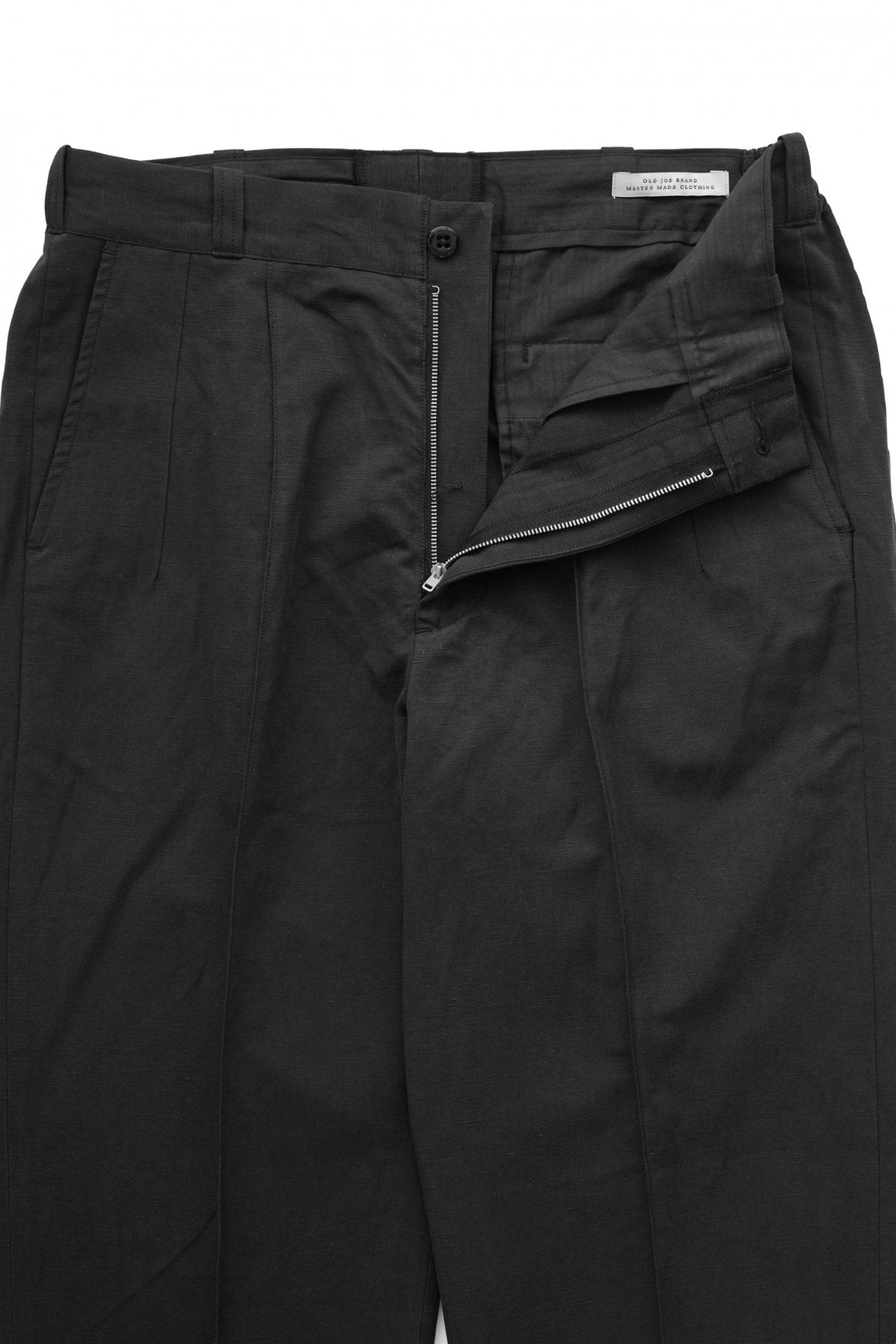 OLD JOE -FRONT TUCK ARMY TROUSER - GRAPHITE