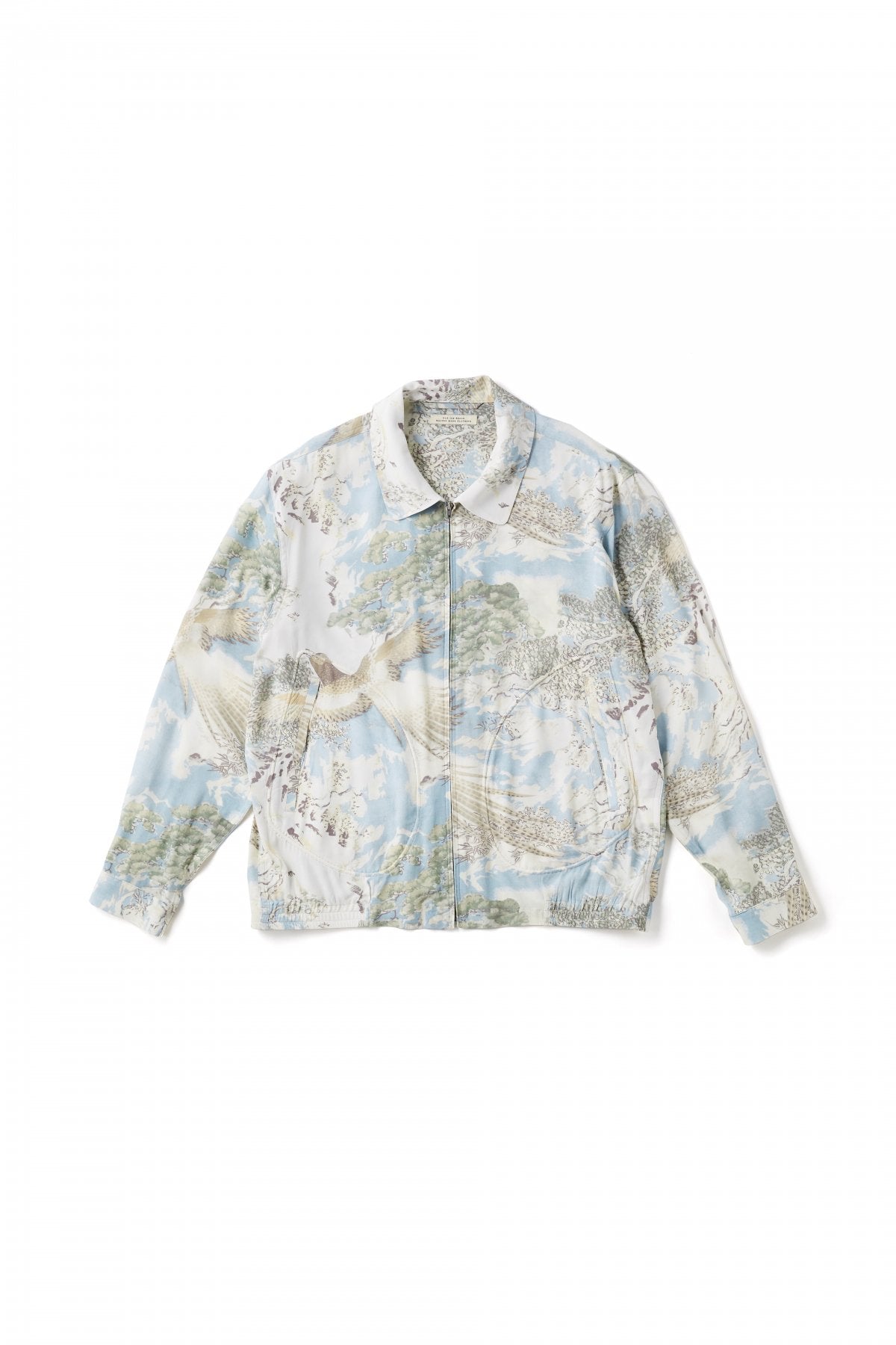 OLD JOE - ROUND COLLAR DRIZZLER JACKET - OPALINE