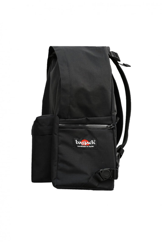 bagjack - DAYPACK M - CORDURA - BLACK