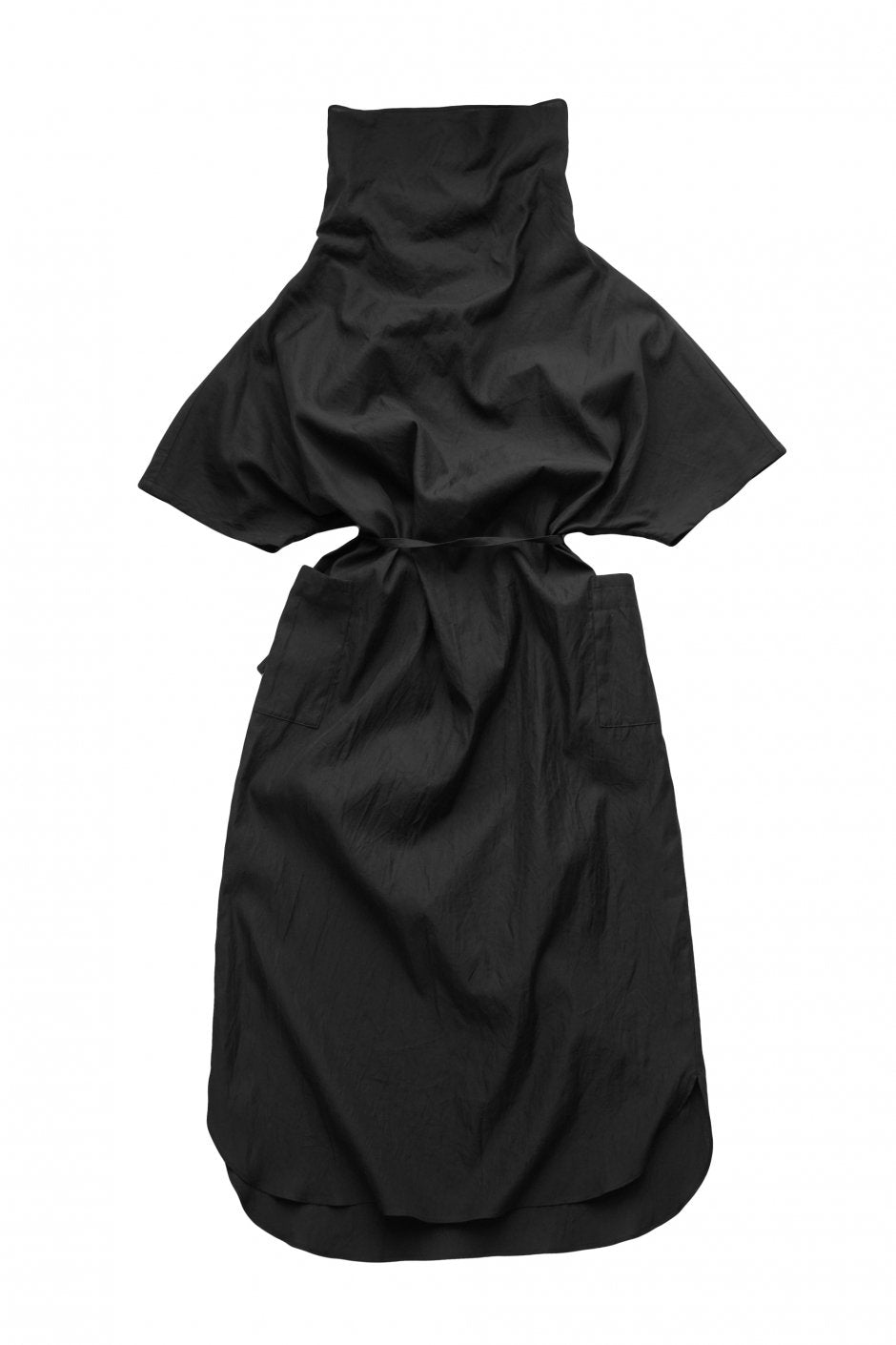 humoresque - OFF TURTLE DRESS - BLACK