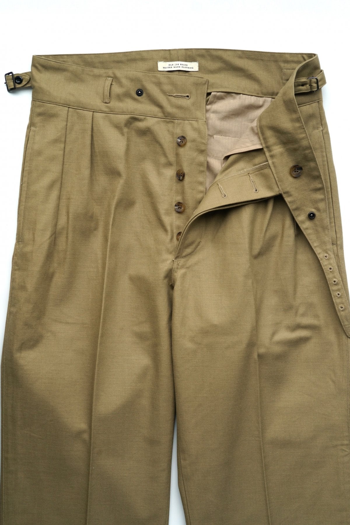 OLD JOE - SIDE BUCKLE GRUKHA TROUSER - SAHARA