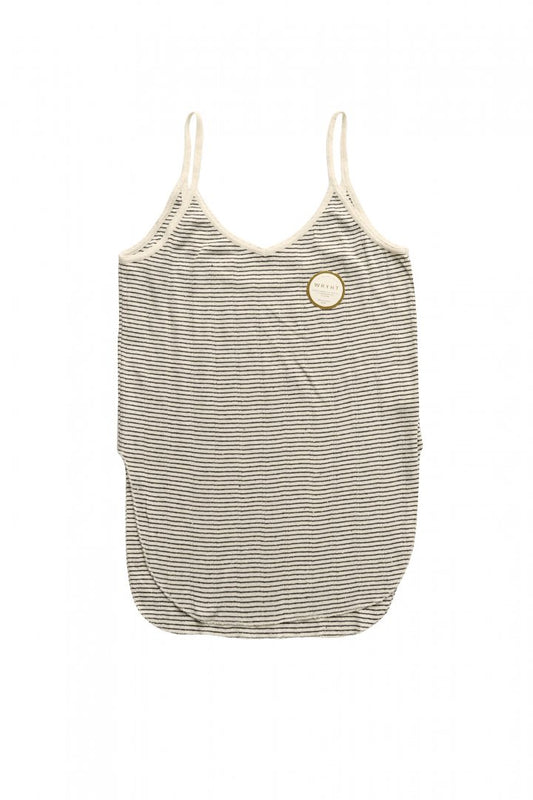 WRYHT - NARROW STRAP RIBBED TANK - BASQUE STRIPE