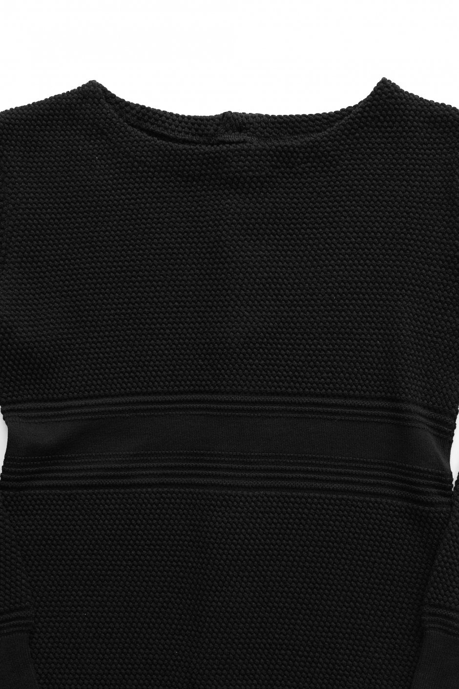 WRYHT - BUBBLE WUFFLE PULLOVER - BLACK