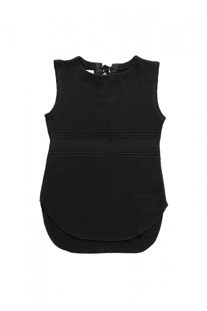 WRYHT - BUBBLE WUFFLE TANK - BLACK