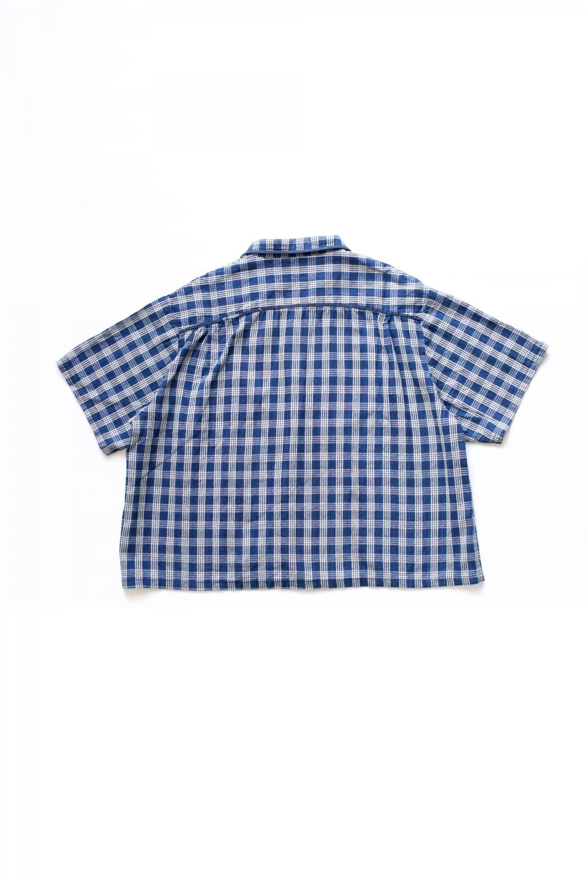 Porter Classic - PALAKA SHORT SLEEVE SHIRT - INDIGO