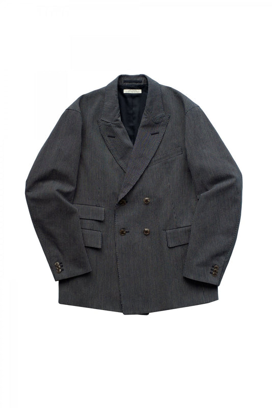 OLD JOE - DOUBLE-BREASTED SWING JACKET - FADE STRIPE