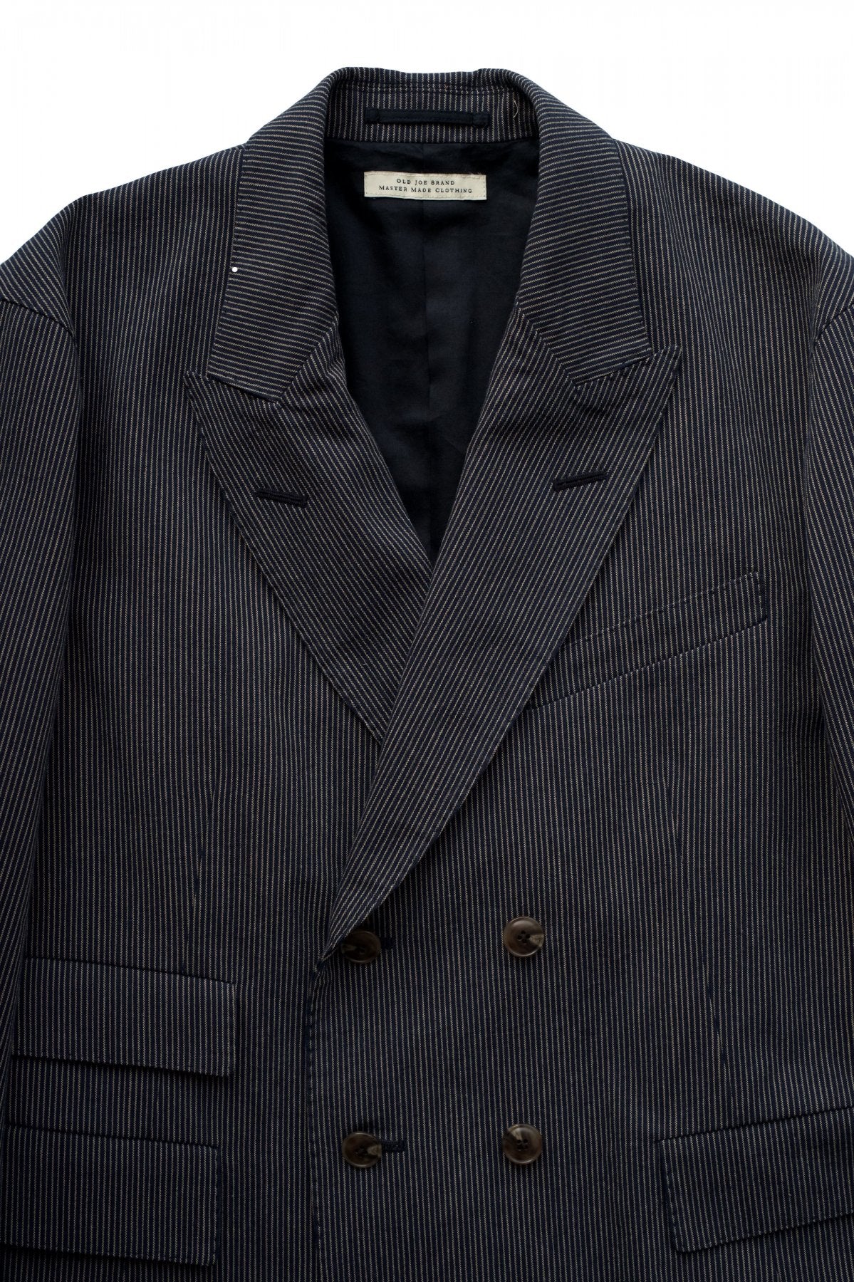 OLD JOE - DOUBLE-BREASTED SWING JACKET - FADE STRIPE