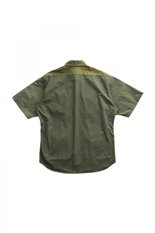 Nigel Cabourn - DESERT ARMY SHIRT S/S - OLIVE