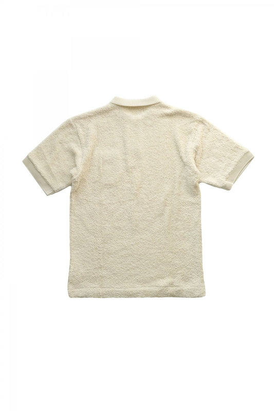 Nigel Cabourn - RUSSEL PILE POLO - IVORY