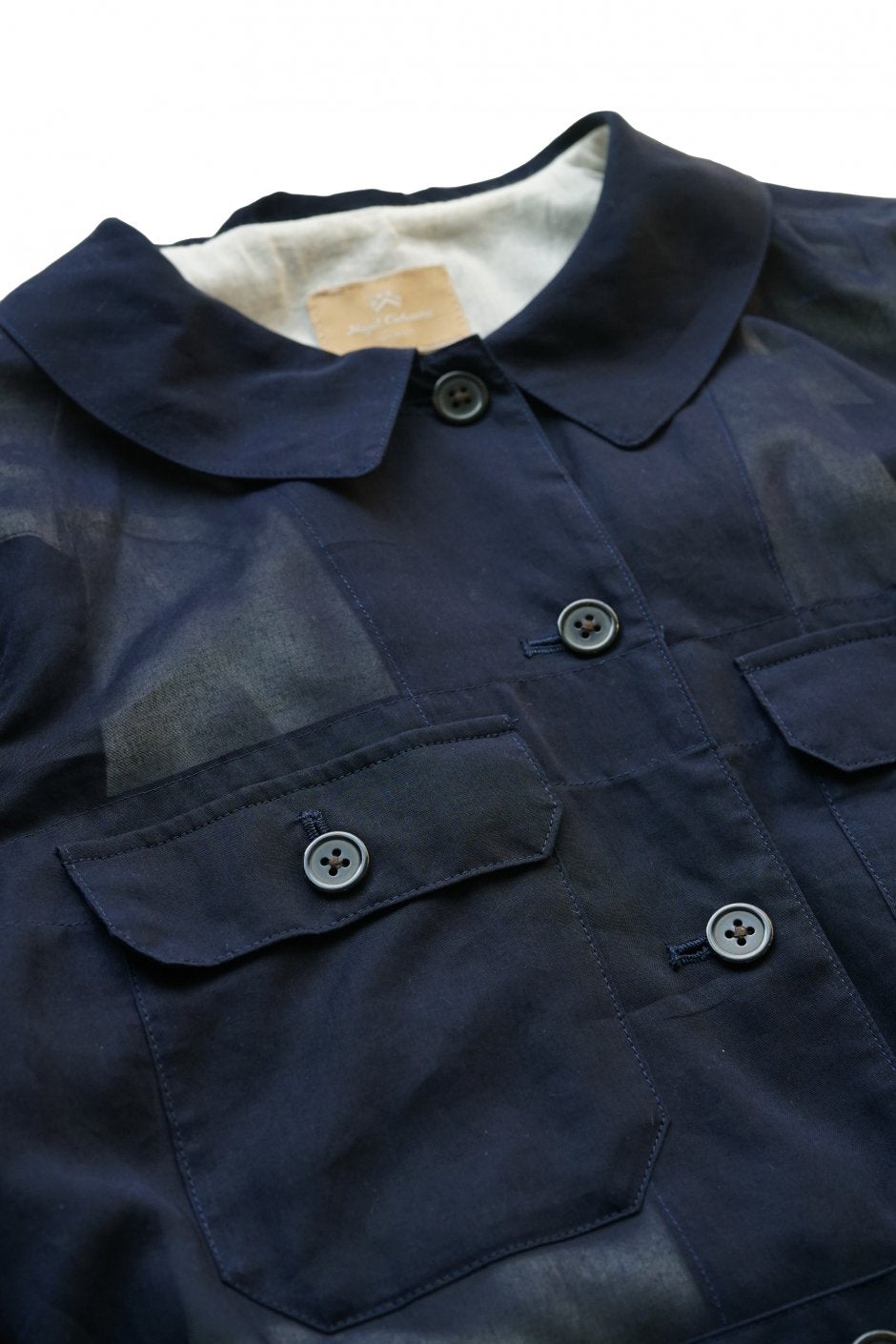 Nigel Cabourn woman - WORK DRESS - CHIFFON - NAVY