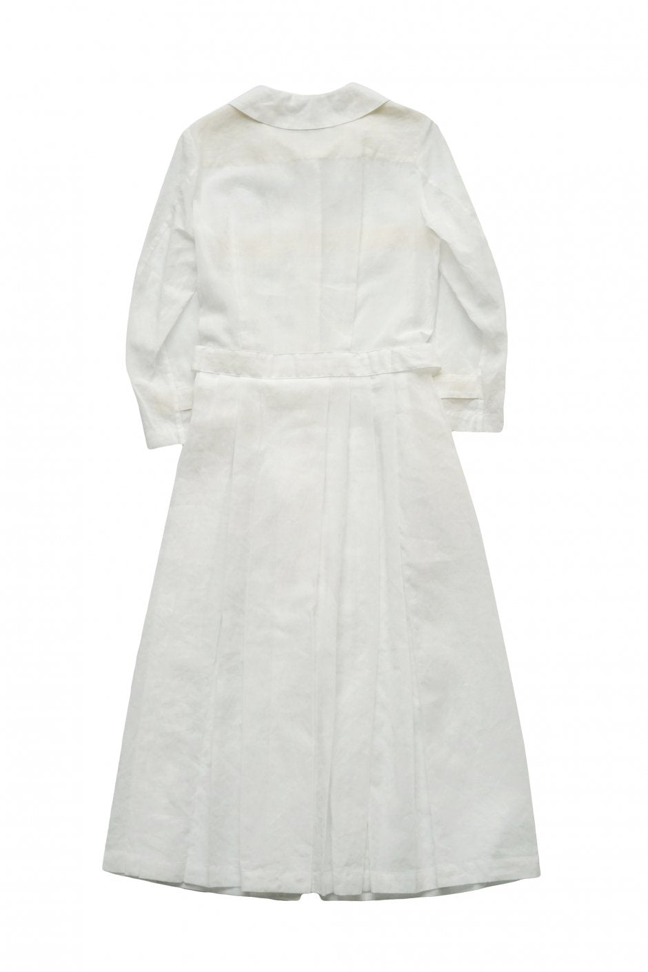 Nigel Cabourn woman - WORK DRESS - CHIFFON - WHITE