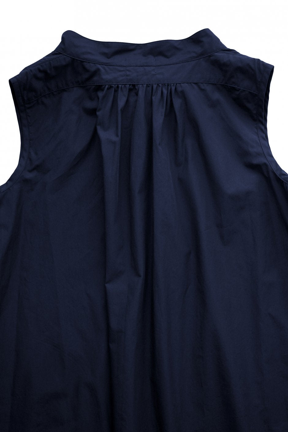 Nigel Cabourn woman - FARMER SLEEVELESS DRESS - NAVY