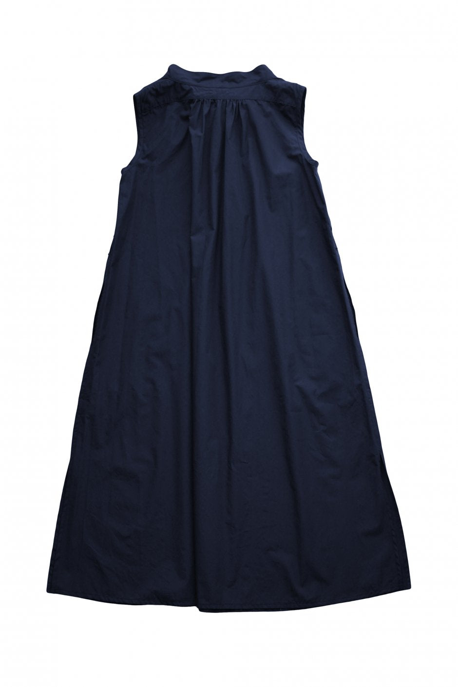 Nigel Cabourn woman - FARMER SLEEVELESS DRESS - NAVY